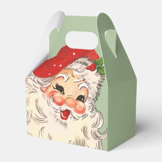 Santa No. 3 Favor Box Bedankdoosjes (Voorkant Zijde)