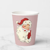 Santa No. 4-papierbekertjes Papieren Bekers (Achterkant)
