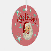 Santa No. 6  Metalen Ornament (Voorkant Rechts)