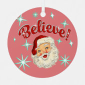 Santa No. 6 Metalen Ornament (Voorkant)