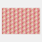 Santa No. 6 — Papieren pakbladen Inpakpapier Vel (Voorkant)