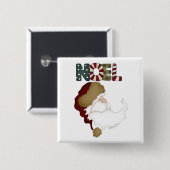 Santa Noel Vakantie T-shirts en Geschenken Vierkante Button 5,1 Cm (Voorkant /achterkant)