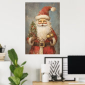 Santa Noodlijdend Poster (Thuiskantoor)