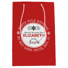 Santa Noordpool Speciale levering Kerstmis Medium Cadeauzakje