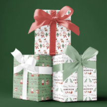 Santa North Pole-papierbladen voor het oppakken va