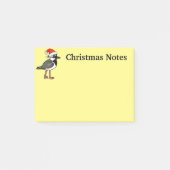 Santa Northern Lapwing Post-it® Notes (Voorkant)