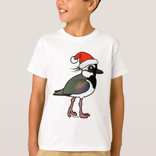 Santa Northern Lapwing T-shirt (Voorkant)