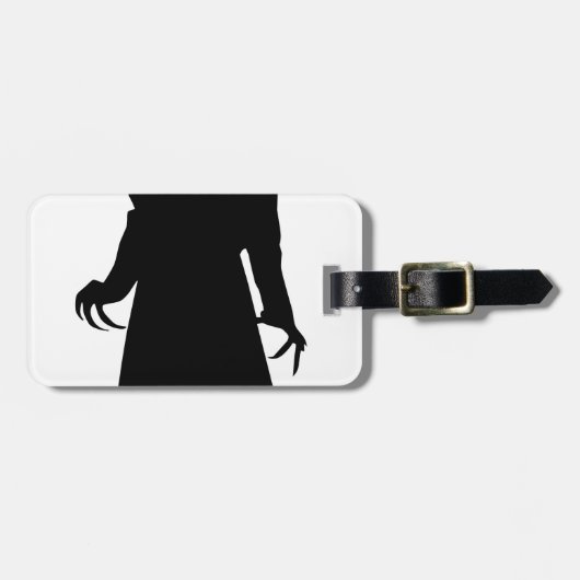 santa nosferatu bagagelabel (Voorkant horizontaal)