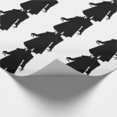 santa nosferatu cadeaupapier (Hoek)