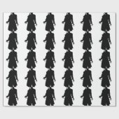 santa nosferatu cadeaupapier (Vlak)