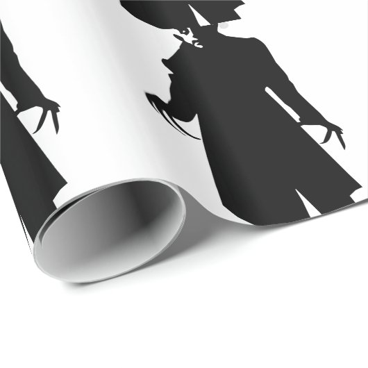 santa nosferatu cadeaupapier (Rol Hoek)