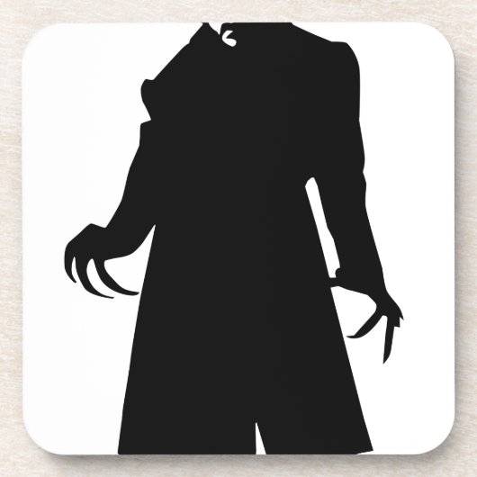 santa nosferatu drankjes onderzetter (Voorkant)