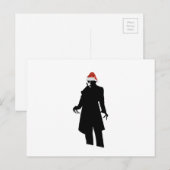 santa nosferatu feestdagenkaart (Voorkant / Achterkant)
