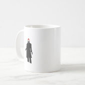 santa nosferatu koffiemok (Voorkant links)