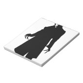 santa nosferatu notitieblok (Linkerzijde)
