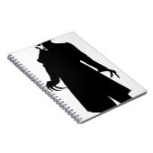 santa nosferatu notitieboek (Rechterzijde)