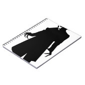 santa nosferatu notitieboek (Linkerzijde)