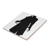 santa nosferatu tegeltje (Zijkant)