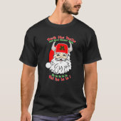 Santa Odin Decf de Halls Viking Heavy Metal Chris T-shirt (Voorkant)
