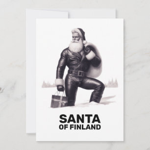 Santa of Finland Seizoen Groeten Kaart