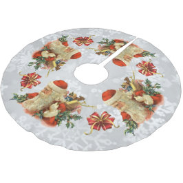  Santa of St Nick boomrok Kerstboom Rok