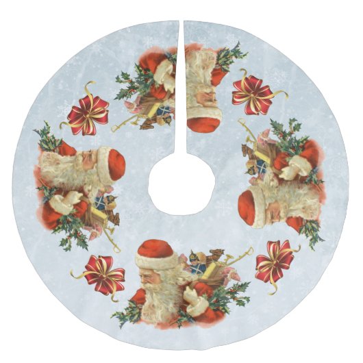  Santa of St Nick boomrok Kerstboom Rok (Voorkant)