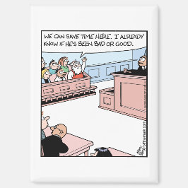 Santa on Jury Magneet