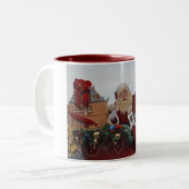 Santa on Parade Mok (Voorkant links)