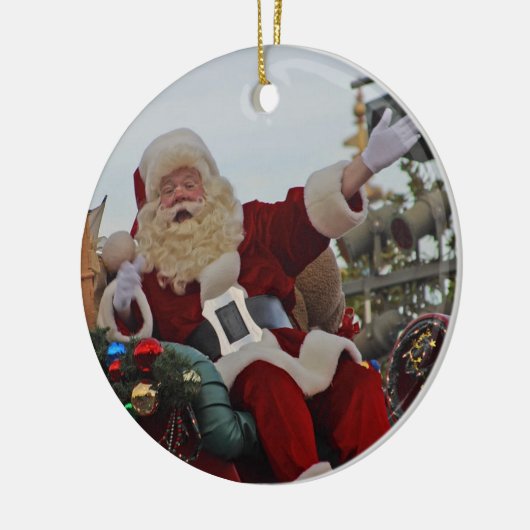 Santa on Parade Ornament (Links)