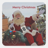 Santa on Parade Stickers (Voorkant)