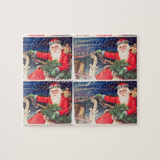 Santa on sleigh Thunder_Cove Legpuzzel (Horizontaal)