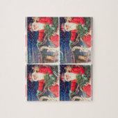 Santa on sleigh Thunder_Cove Legpuzzel (Verticaal)