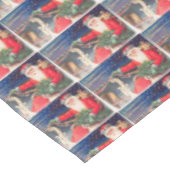 Santa on sleigh Thunder_Cove Tafelkleed (Gekanteld)