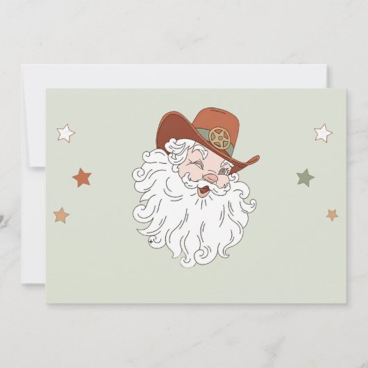 Santa Onederful Christmas Eerste Verjaardag Foto Kaart (Achterkant)