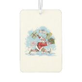 Santa Onvoorbereide auto luchtverfrisser (Achterkant)