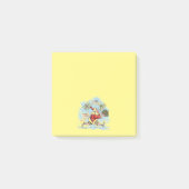 Santa Onvoorbereide gele notitiepaden Post-it® Notes (Voorkant)