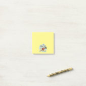 Santa Onvoorbereide gele notitiepaden Post-it® Notes (Op bureau)