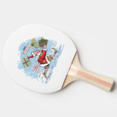 Santa Onvoorbereide ping pong peddel Tafeltennisbatje (Zijkant)