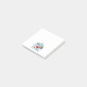 Santa Onvoorbereide witte notitieblokken Post-it® Notes (Schuin)