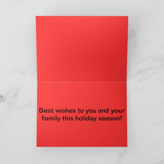 santa op een kaart van motorfietsKerstmis (Binnen)