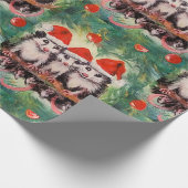 Santa Opossums inpakpapier (Hoek)