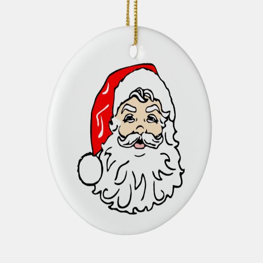 Santa Ornament- Keramisch Ornament (Rechts)