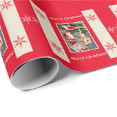 Santa Ornamenten Cadeaupapier (Rol Hoek)
