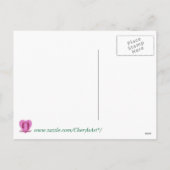 Santa Outline Kleurplaat Gepersonaliseerde Briefka Feestdagenkaart (Achterkant)