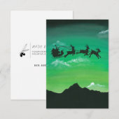 Santa Over Aoraki Mount Cook (Voorkant / Achterkant)