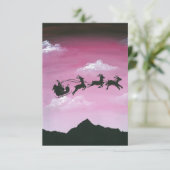 Santa Over Aoraki Mount Cook (Staand voorkant)