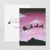 Santa Over Aoraki Mount Cook (Voorkant / Achterkant)