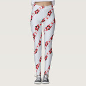 Santa-over-Leggings Leggings (Voorkant)
