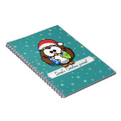 Santa owl notitieboek (Rechterzijde)