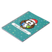 Santa owl notitieboek (Linkerzijde)
